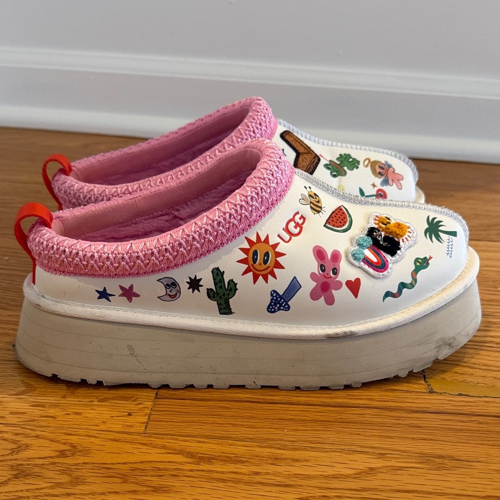 RARE UGG x Karol G Platform Clogs Size 8 Iscreamcolor Artist Edition Sold Out